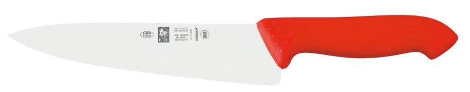 FACA COZINHEIRO 200MM VERMELHO HORECA PR